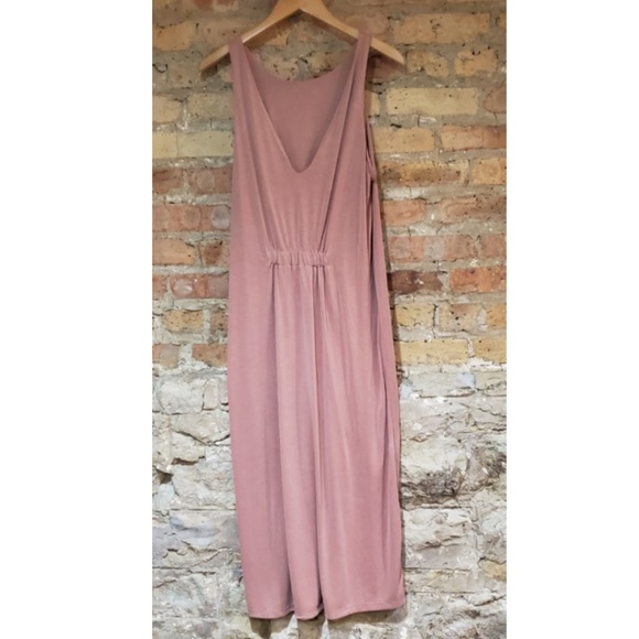 Farrow Midi Dress in Blush Pink - Picture 7 of 8